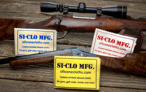 Silicone Gun Cleaning Cloth Custom Printed Personalized Remington Bolt Action Fine Guns