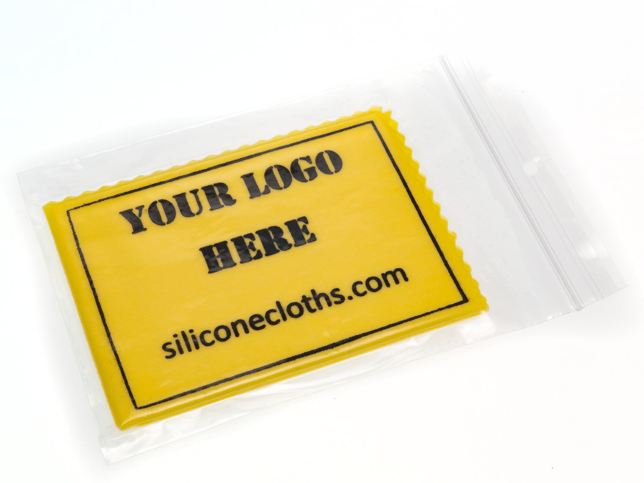 Oversize Custom Print Silicone Cloth- Yellow
